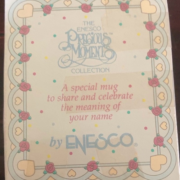 Vintage 1994 Precious Moments Jane name Pastel Mug - Picture 2 of 3